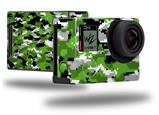 WraptorCamo Digital Camo Green - Decal Style Skin fits GoPro Hero 4 Black Camera (GOPRO SOLD SEPARATELY)