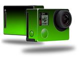 Smooth Fades Green Black - Decal Style Skin fits GoPro Hero 4 Black Camera (GOPRO SOLD SEPARATELY)