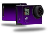Smooth Fades Purple Black - Decal Style Skin fits GoPro Hero 4 Black Camera (GOPRO SOLD SEPARATELY)