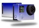 Smooth Fades White Blue - Decal Style Skin fits GoPro Hero 4 Black Camera (GOPRO SOLD SEPARATELY)
