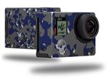 WraptorCamo Old School Camouflage Camo Blue Navy - Decal Style Skin fits GoPro Hero 4 Black Camera (GOPRO SOLD SEPARATELY)