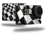 Checkered Racing Flag - Decal Style Skin fits GoPro Hero 4 Black Camera (GOPRO SOLD SEPARATELY)
