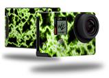 Electrify Green - Decal Style Skin fits GoPro Hero 4 Black Camera (GOPRO SOLD SEPARATELY)