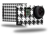 Houndstooth Dark Gray - Decal Style Skin fits GoPro Hero 4 Black Camera (GOPRO SOLD SEPARATELY)