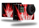Lightning Red - Decal Style Skin fits GoPro Hero 4 Black Camera (GOPRO SOLD SEPARATELY)