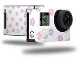 Pastel Flowers - Decal Style Skin fits GoPro Hero 4 Black Camera (GOPRO SOLD SEPARATELY)