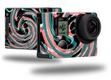 Alecias Swirl 02 - Decal Style Skin fits GoPro Hero 4 Black Camera (GOPRO SOLD SEPARATELY)