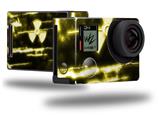 Radioactive Yellow - Decal Style Skin fits GoPro Hero 4 Black Camera (GOPRO SOLD SEPARATELY)