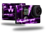Radioactive Purple - Decal Style Skin fits GoPro Hero 4 Black Camera (GOPRO SOLD SEPARATELY)