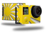 Rising Sun Japanese Flag Yellow - Decal Style Skin fits GoPro Hero 4 Black Camera (GOPRO SOLD SEPARATELY)