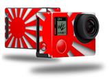 Rising Sun Japanese Flag Red - Decal Style Skin fits GoPro Hero 4 Black Camera (GOPRO SOLD SEPARATELY)