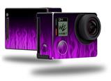 Fire Purple - Decal Style Skin fits GoPro Hero 4 Black Camera (GOPRO SOLD SEPARATELY)