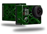Abstract 01 Green - Decal Style Skin fits GoPro Hero 4 Black Camera (GOPRO SOLD SEPARATELY)