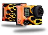 Metal Flames - Decal Style Skin fits GoPro Hero 4 Black Camera (GOPRO SOLD SEPARATELY)