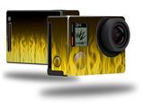 Fire Yellow - Decal Style Skin fits GoPro Hero 4 Black Camera (GOPRO SOLD SEPARATELY)