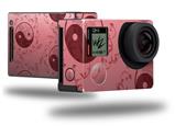 Feminine Yin Yang Red - Decal Style Skin fits GoPro Hero 4 Black Camera (GOPRO SOLD SEPARATELY)