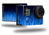 Fire Blue - Decal Style Skin fits GoPro Hero 4 Black Camera (GOPRO SOLD SEPARATELY)