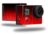 Fire Red - Decal Style Skin fits GoPro Hero 4 Black Camera (GOPRO SOLD SEPARATELY)