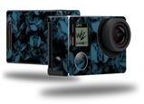 Skulls Confetti Blue - Decal Style Skin fits GoPro Hero 4 Black Camera (GOPRO SOLD SEPARATELY)