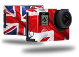 Union Jack 01 - Decal Style Skin fits GoPro Hero 4 Black Camera (GOPRO SOLD SEPARATELY)