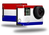 Red White and Blue - Decal Style Skin fits GoPro Hero 4 Black Camera (GOPRO SOLD SEPARATELY)