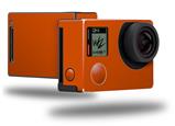 Solids Collection Burnt Orange - Decal Style Skin fits GoPro Hero 4 Black Camera (GOPRO SOLD SEPARATELY)