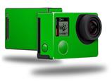 Solids Collection Green - Decal Style Skin fits GoPro Hero 4 Black Camera (GOPRO SOLD SEPARATELY)