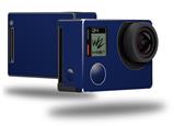 Solids Collection Navy Blue - Decal Style Skin fits GoPro Hero 4 Black Camera (GOPRO SOLD SEPARATELY)