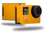 Solids Collection Orange - Decal Style Skin fits GoPro Hero 4 Black Camera (GOPRO SOLD SEPARATELY)