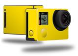 Solids Collection Yellow - Decal Style Skin fits GoPro Hero 4 Black Camera (GOPRO SOLD SEPARATELY)