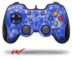 Triangle Mosaic Blue - Decal Style Skin fits Logitech F310 Gamepad Controller (CONTROLLER NOT INCLUDED)