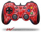 Triangle Mosaic Red - Decal Style Skin fits Logitech F310 Gamepad Controller (CONTROLLER NOT INCLUDED)
