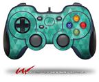 Triangle Mosaic Seafoam Green - Decal Style Skin fits Logitech F310 Gamepad Controller (CONTROLLER NOT INCLUDED)