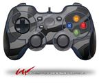 Camouflage Gray - Decal Style Skin fits Logitech F310 Gamepad Controller (CONTROLLER NOT INCLUDED)