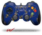 Anchors Away Blue - Decal Style Skin fits Logitech F310 Gamepad Controller (CONTROLLER NOT INCLUDED)