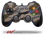 Camouflage Brown - Decal Style Skin fits Logitech F310 Gamepad Controller (CONTROLLER NOT INCLUDED)