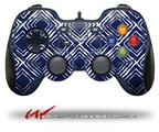 Wavey Navy Blue - Decal Style Skin fits Logitech F310 Gamepad Controller (CONTROLLER NOT INCLUDED)