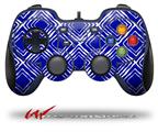 Wavey Royal Blue - Decal Style Skin fits Logitech F310 Gamepad Controller (CONTROLLER NOT INCLUDED)
