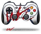 WraptorSkinz WZ on White - Decal Style Skin fits Logitech F310 Gamepad Controller (CONTROLLER NOT INCLUDED)