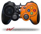 Ripped Colors Black Orange - Decal Style Skin fits Logitech F310 Gamepad Controller (CONTROLLER NOT INCLUDED)
