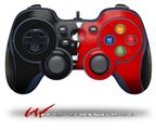 Ripped Colors Black Red - Decal Style Skin fits Logitech F310 Gamepad Controller (CONTROLLER NOT INCLUDED)