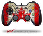 Painted Faded and Cracked Canadian Canada Flag - Decal Style Skin fits Logitech F310 Gamepad Controller (CONTROLLER NOT INCLUDED)