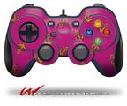 Anchors Away Fuschia Hot Pink - Decal Style Skin fits Logitech F310 Gamepad Controller (CONTROLLER NOT INCLUDED)
