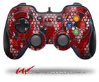 HEX Mesh Camo 01 Red Bright - Decal Style Skin fits Logitech F310 Gamepad Controller (CONTROLLER NOT INCLUDED)