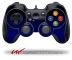 Smooth Fades Blue Black - Decal Style Skin fits Logitech F310 Gamepad Controller (CONTROLLER NOT INCLUDED)