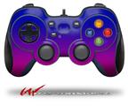 Smooth Fades Hot Pink Blue - Decal Style Skin fits Logitech F310 Gamepad Controller (CONTROLLER NOT INCLUDED)