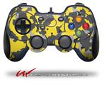WraptorCamo Old School Camouflage Camo Yellow - Decal Style Skin fits Logitech F310 Gamepad Controller (CONTROLLER NOT INCLUDED)