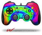 Rainbow Swirl - Decal Style Skin fits Logitech F310 Gamepad Controller (CONTROLLER NOT INCLUDED)
