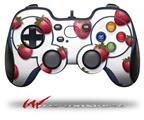 Strawberries on White - Decal Style Skin fits Logitech F310 Gamepad Controller (CONTROLLER NOT INCLUDED)