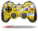 Rising Sun Japanese Flag Yellow - Decal Style Skin fits Logitech F310 Gamepad Controller (CONTROLLER NOT INCLUDED)